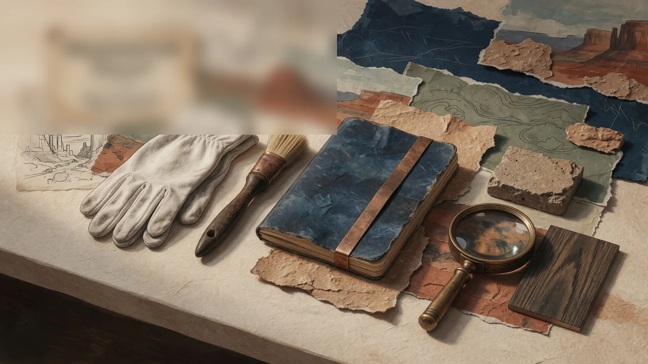 Interpretive preservation reading table